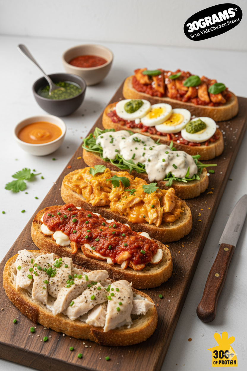 12 Pack VARIETY PACK Sous Vide Chicken Breast - Pack of 12, 50oz (Frozen)