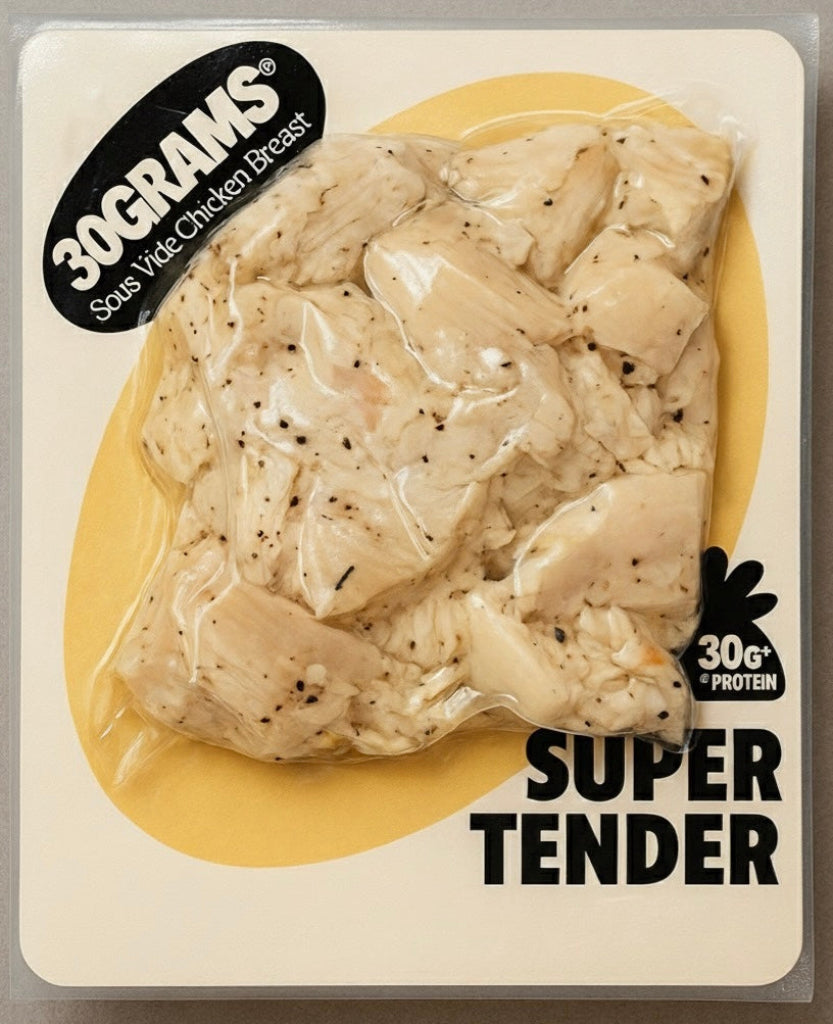 12 Pack Plain Sous Vide Chicken Breast - Pack of 12, 49 oz (Frozen)